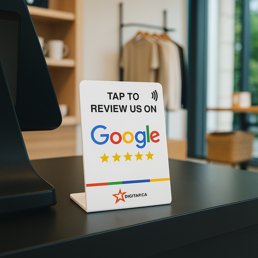 Google Review Stand for Business