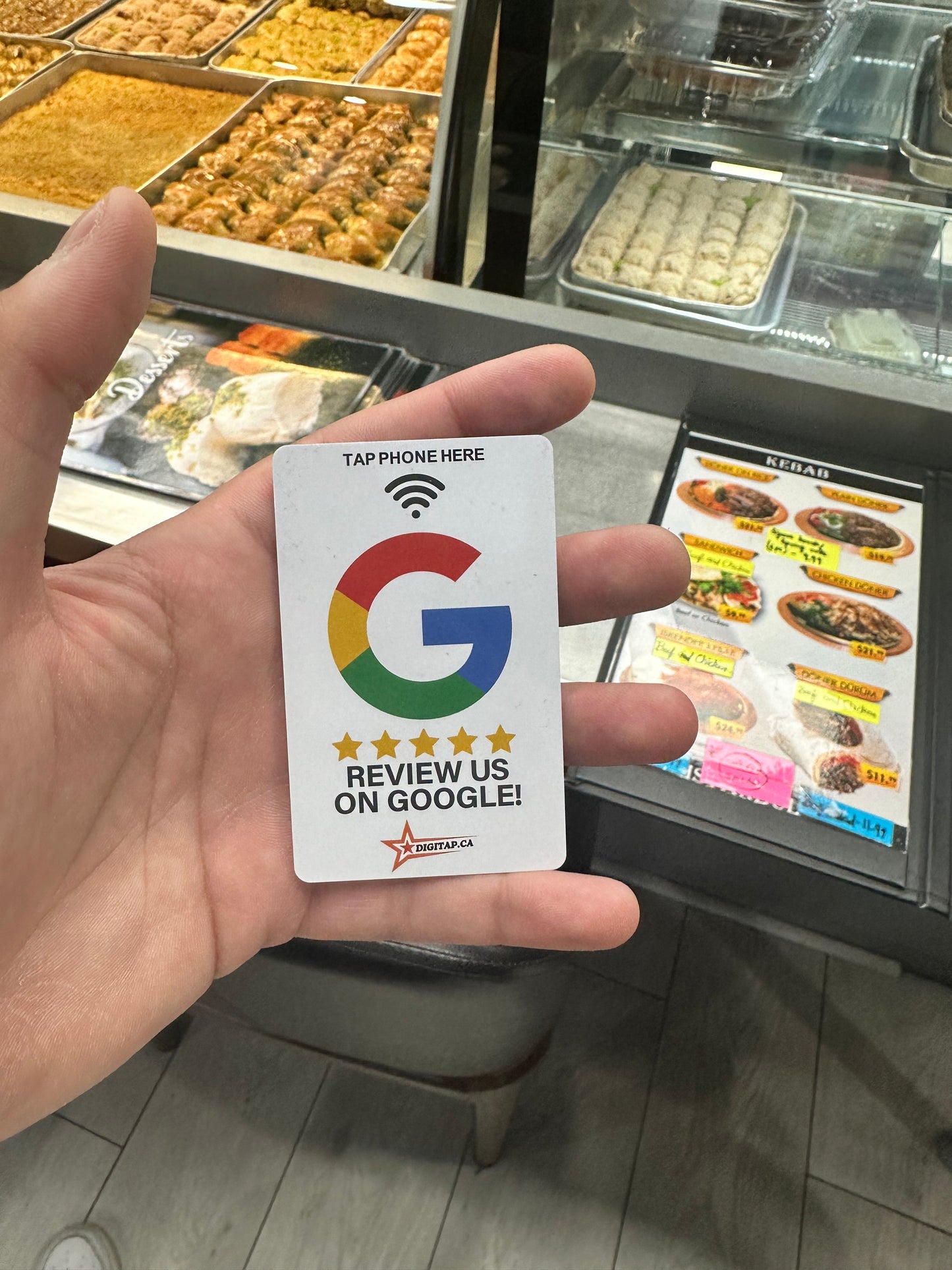 DigiTap Google Reviews Card